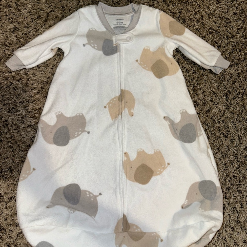 Unisex baby sleep sack 0 to 3